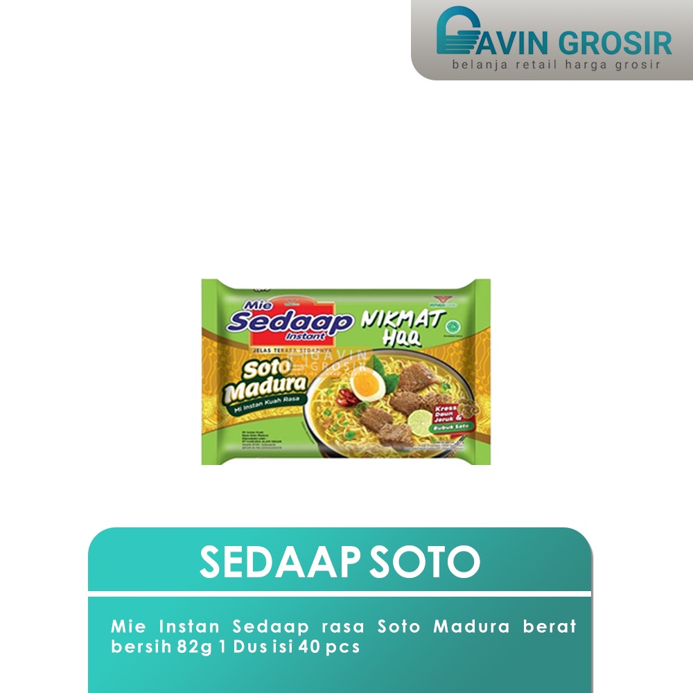 Jual Mie Sedaap Soto Madura Shopee Indonesia