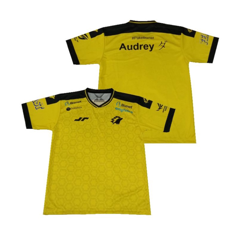 BAJU KAOS JERSEY ONIC ESPORT 2021 CUSTOM GAME FF ML PUBGM GAMING MOBILE LEGEND GAMERS ANAK JUMBO