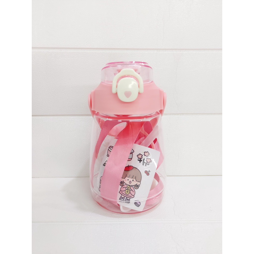 BOTOL MINUM POLOS PLUS STICKER KODE ( 1337 ) UK.1100 ML