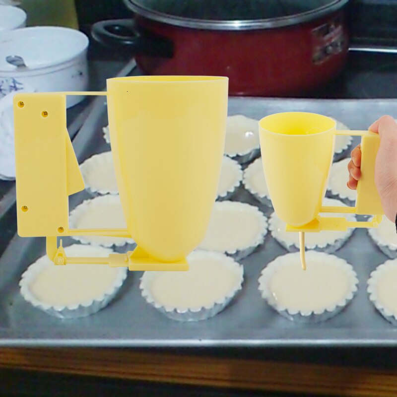 Pastry Handle Batter Dispenser DIY Membuat Kue Helper Cup Dough Cream Separator Alat Kue Dapur