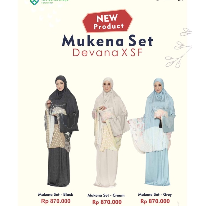 [Mukena set] Mukena Devana xSF