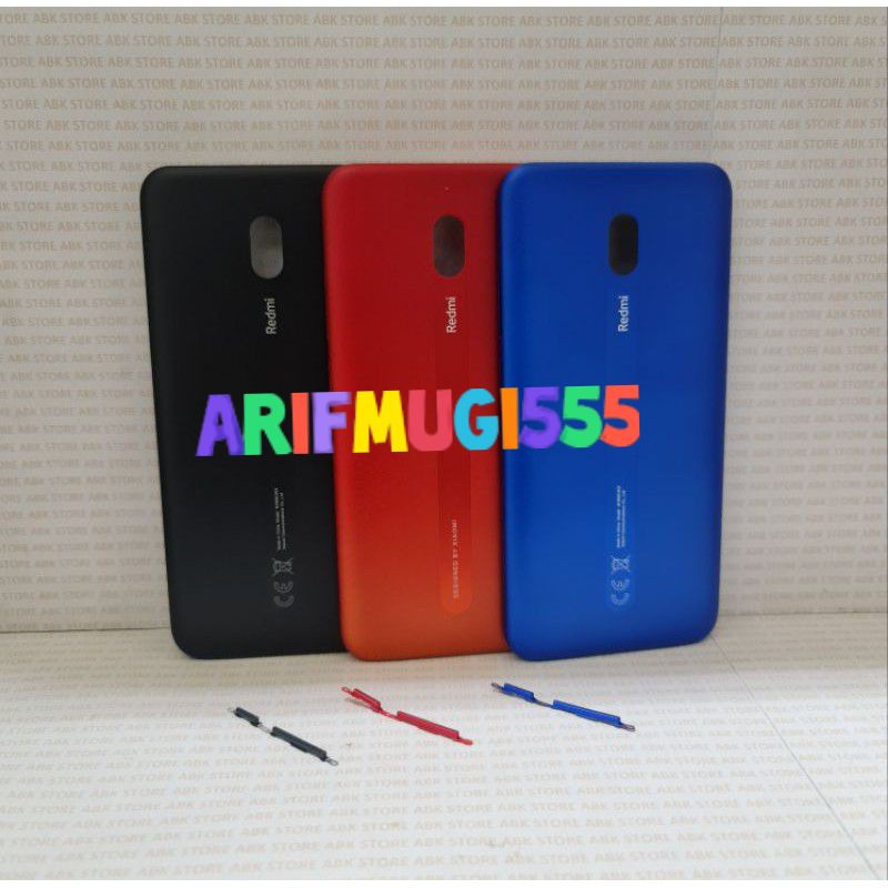 Kesing Casing Housing Fullset Plus Frame Tulang Tengah Tatakan Lcd Backdoor Xiaomi Redmi 8/8A Original