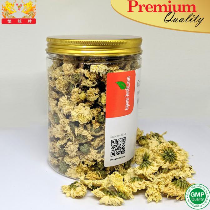 

[[BISA COD]] Bunga Chrysanthemum Putih PREMIUM, Gong Ju Hua 貢菊花 (50 gr) TERBAIK Kode 561