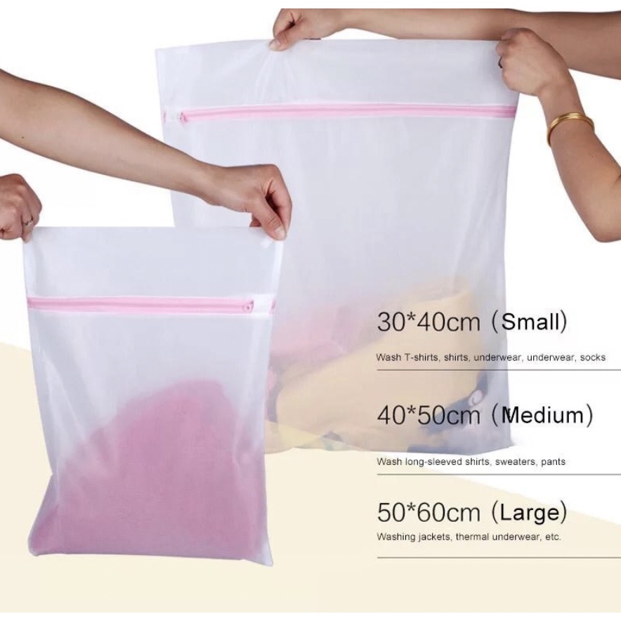 Laundry Bag Kantong Cucian Bra Underwear Keranjang Pakaian Bra Celana Dalam BH Kaos Mesin Cuci