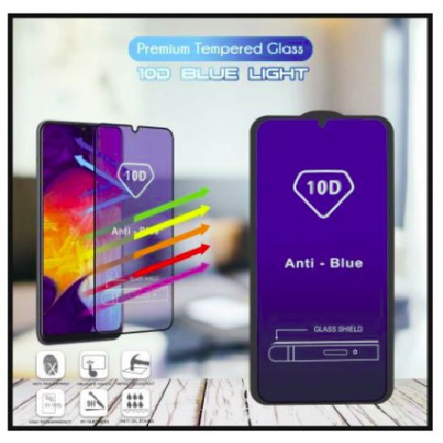 Tempered Glass Blue light 10D Anti Radiasi BL for Iphone SE 2020 6 6s 6+ 6s+ 7 8 7+ 8+ SE X Xr Xs Max 11 12 13 14 14+ Mini Plus Pro