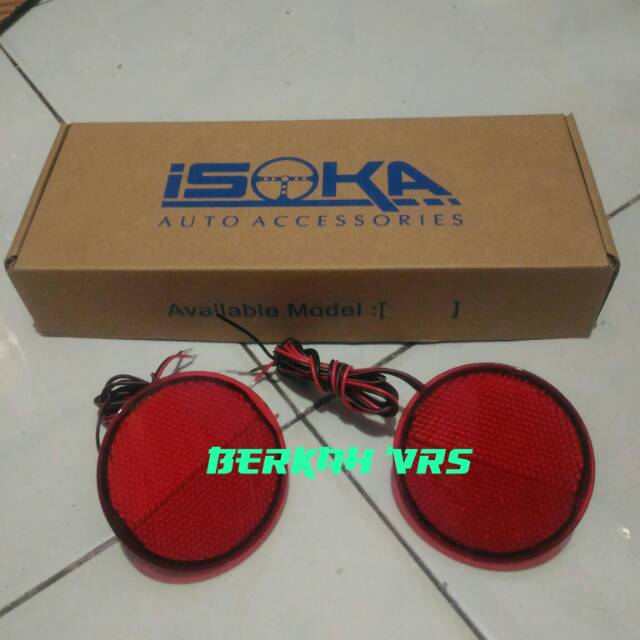 LAMPU REFLEKTOR BUMPER BELAKANG ALL NEW AVANZA VELOZ LED LAMPU BEMPER AVANZA VELOZ