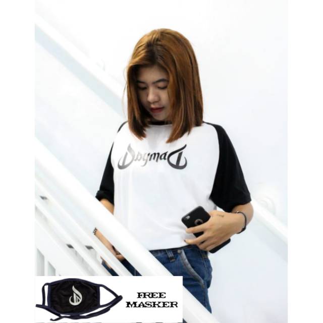 Tshirt DAYMAD WHITE BLACK