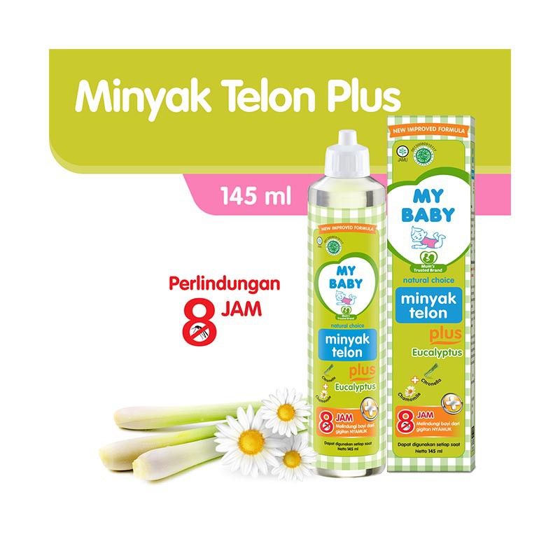 paket hemat minyak telon mybaby plus 145ml