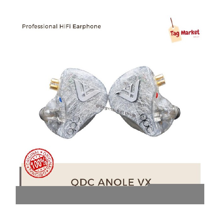 Jual QDC Anole VX HiFi Professional In Ear Monitor Earphone Artist Diskon