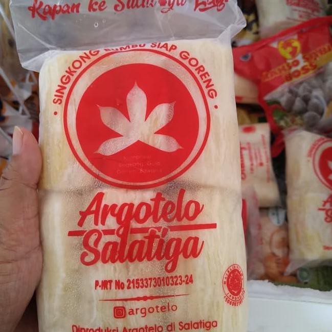 

【JOB】!!!! Argotelo Singkong Keju, Singkong Bumbu Siap Goreng Salatiga 750gr