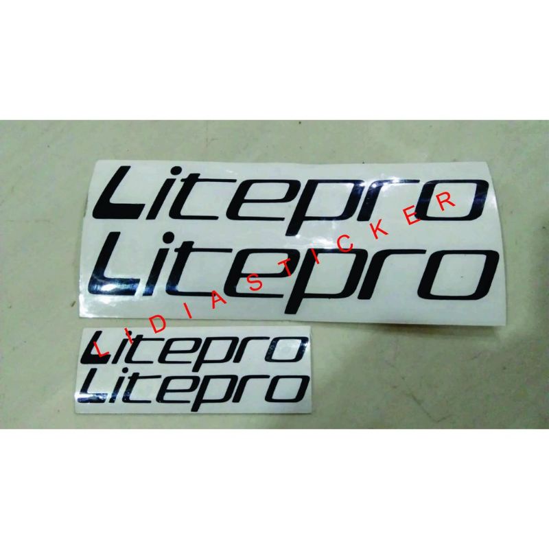 COD STICKER LITEPRO STICKER SPEDA LITEPRO CUTTING STICKER LITEPRO