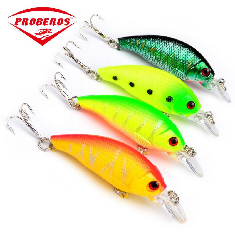 Umpan Pancing Minow Fishing Lure minnow Crankbait floating ultralight 7,5cm 8,3gram