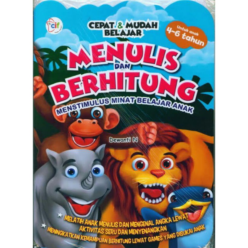 BUKU ANAK CEPAT DAN MUDAH BELAJAR MENULIS DAN BERHITUNG