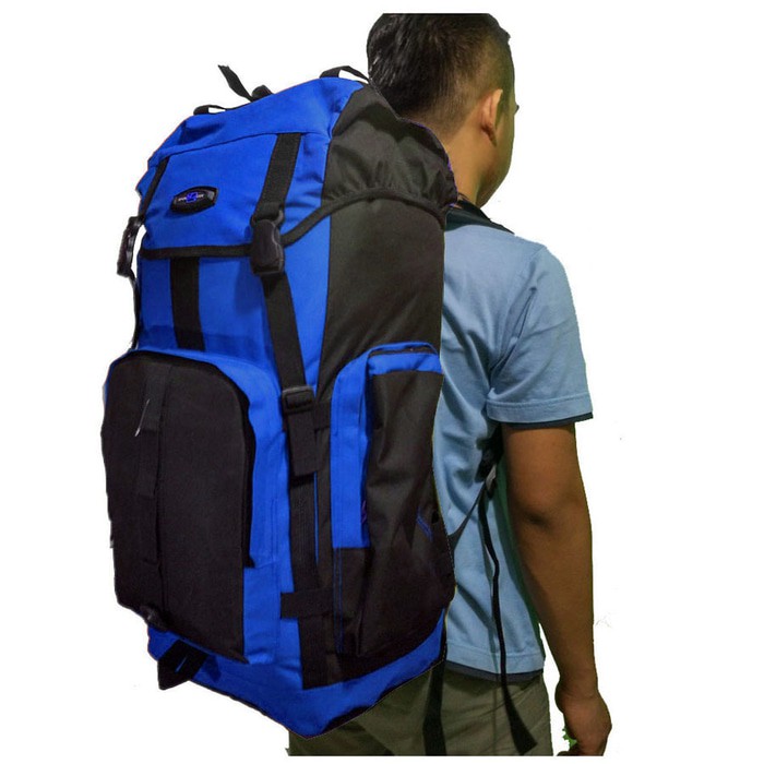 Sport Ex Tas Ransel Carrier 65 Liter Biru
