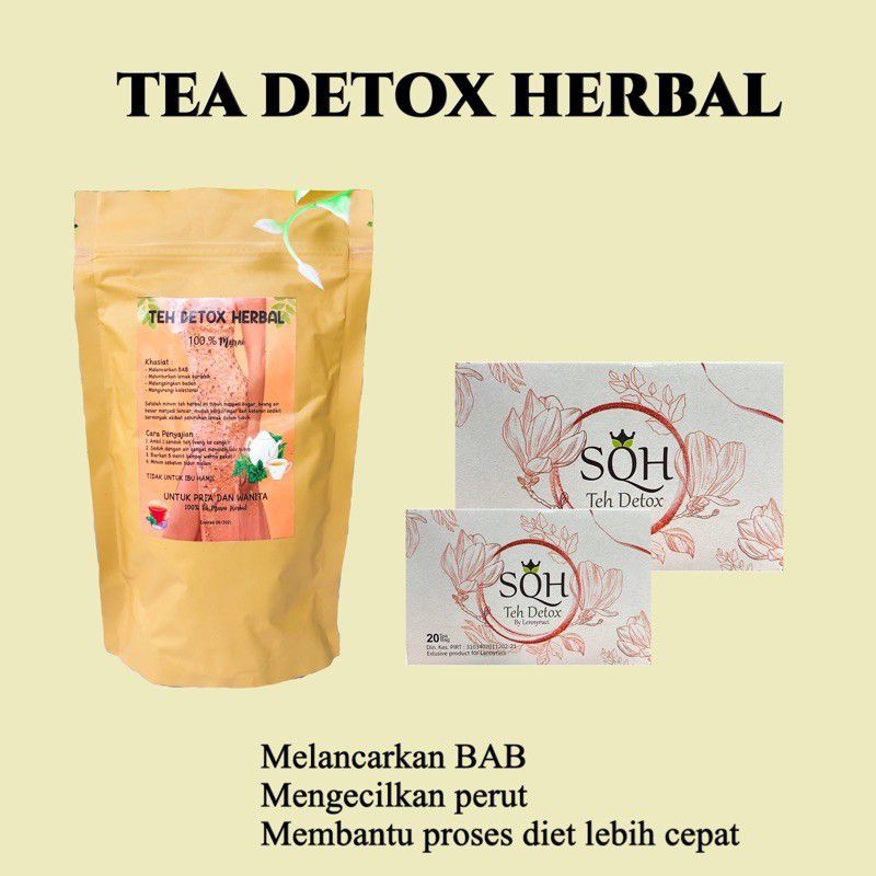 

TEH DETOX HERBAL SQHS // TEH DIET SQH BANJARMASIN