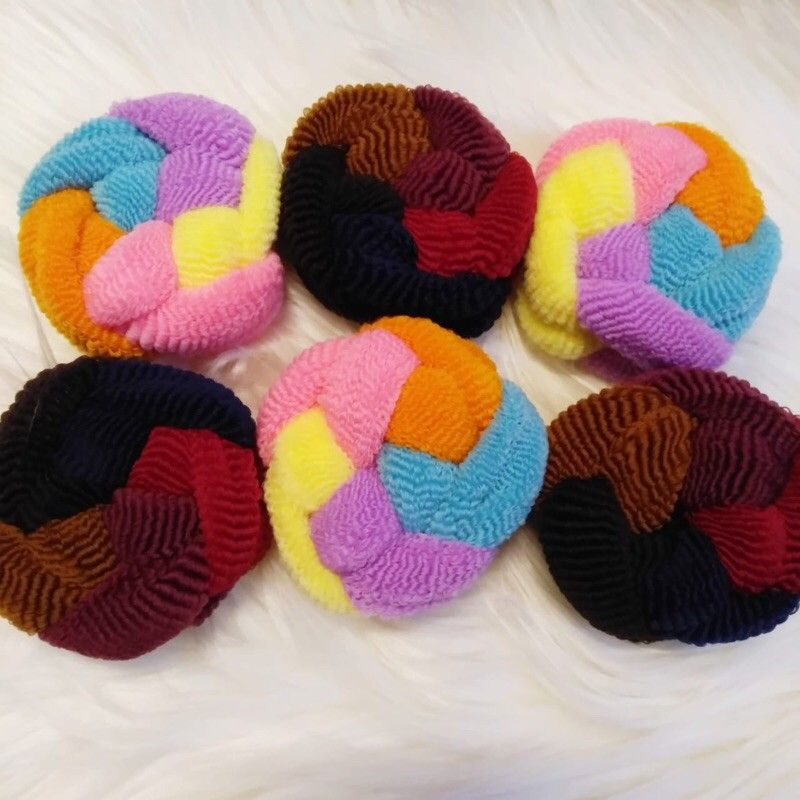 KUNCIR RAMBUT 5 LILIT / Kuncir rambut lilit / Ikat Rambut Lilit 5