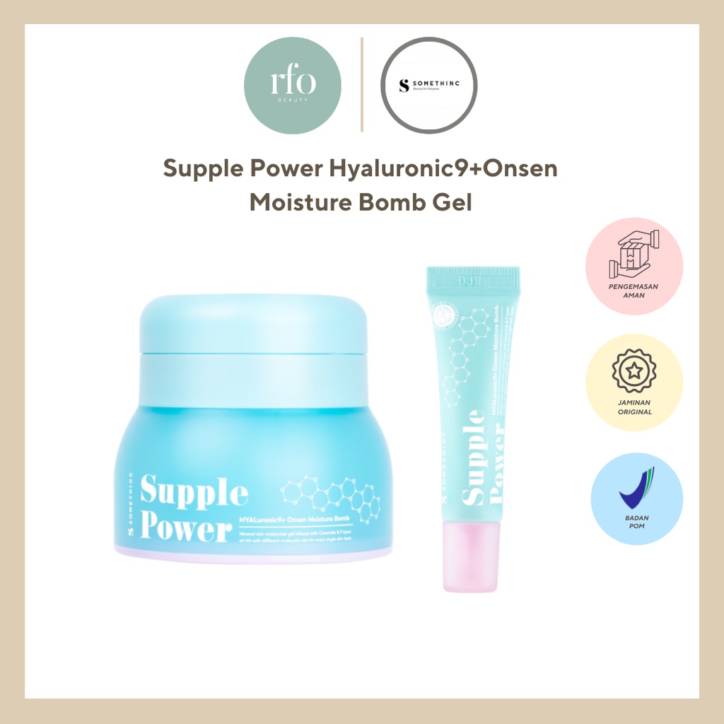 Somethinc Supple Power Hyaluronic9+Onsen Moisture Bomb Gel