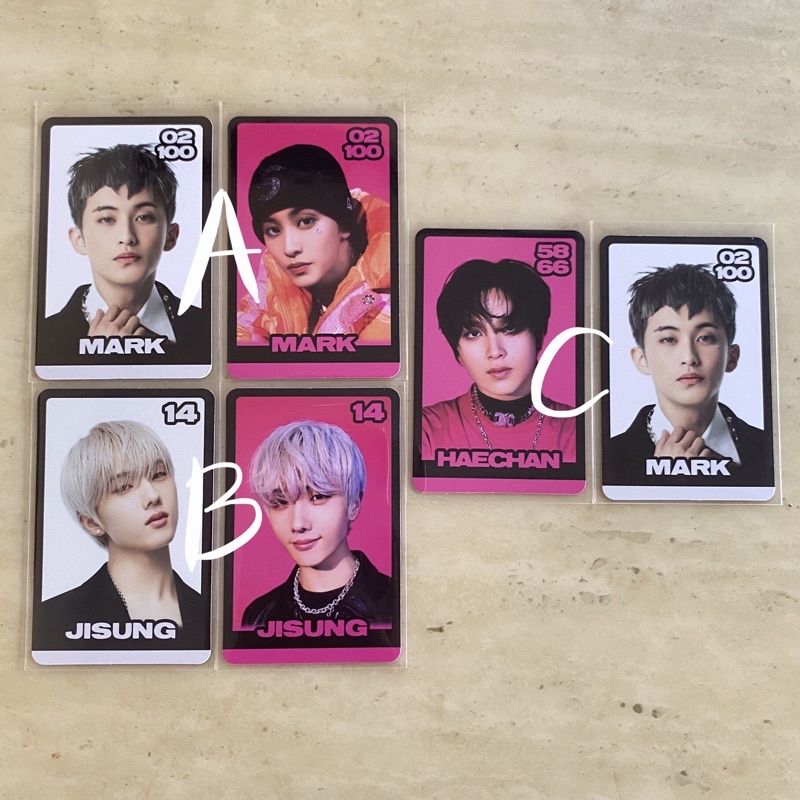 TC Trading Card MD Pop up store Glitch Mode NCT Dream unsealed concept set mark haechan jisung pink 