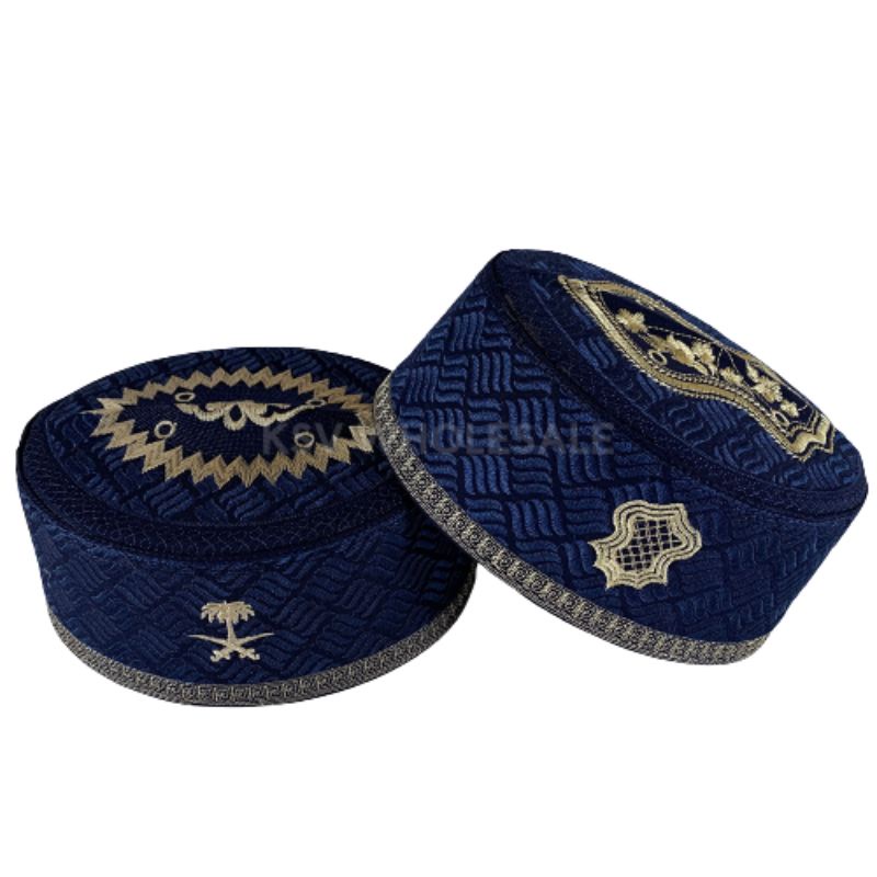 PECI HAJI KOPYAH ASSAGOFAH KOPIAH SONGKOK MORIF BORDIR TEROMPAH / PECI MALAYSIA / KOPYAH BATIK PECI OLEH HAJI AC DEWASA ANAK / HITAM /BIRU /MAROON /ABU /EMAS /HIJAU /COKLAT KOPIAH AL HAMID ASAGOFAH MURAH