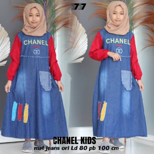 Maxi kids jeans ori ket ukuran digambar