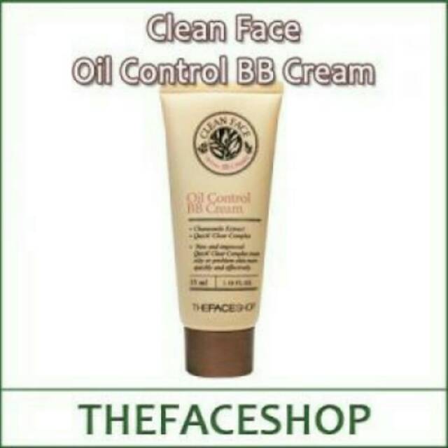 The Face Shop Clean Face Oil Control BB Cream 35ml