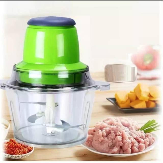 TERBARU CHOPPER BLENDER DAGING ELEKTRIK MEAT GILINGAN BUMBU &amp; DAGING CAPSULE CHOPPER DAGING