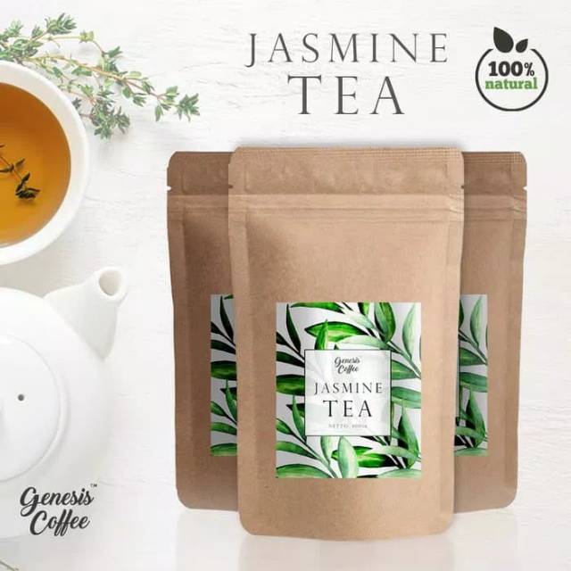 

Natural Jasmine Tea / Daun Teh Alami Siap Seduh Teh Melati