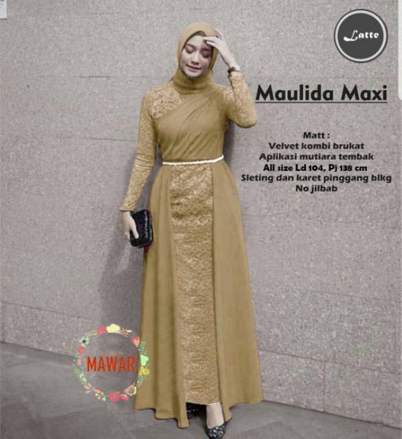 MAULIDA MAXI - LAKSHANA BRUKAT MAXY best seller