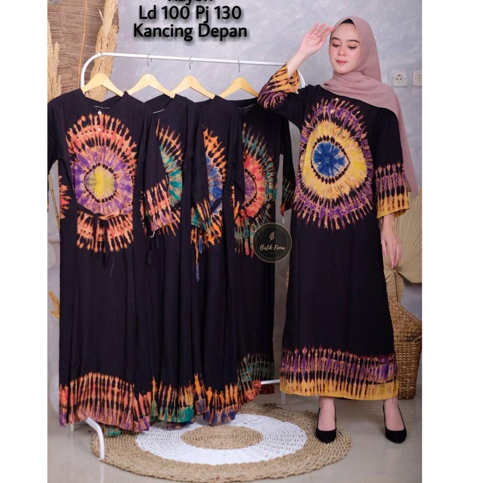 Daster Lengan Panjang Rayon Busui Indian Trend Murah - LOG.01Jl22ᴮ