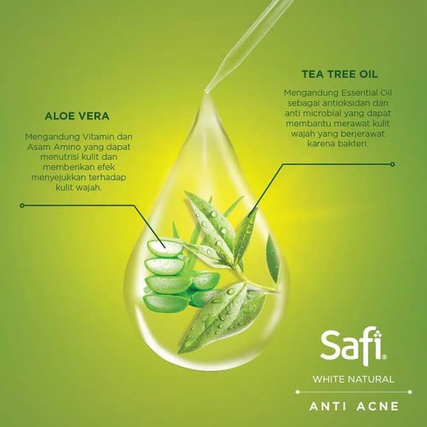 Safi White Natural Anti Acne Cream TTO - 45gr