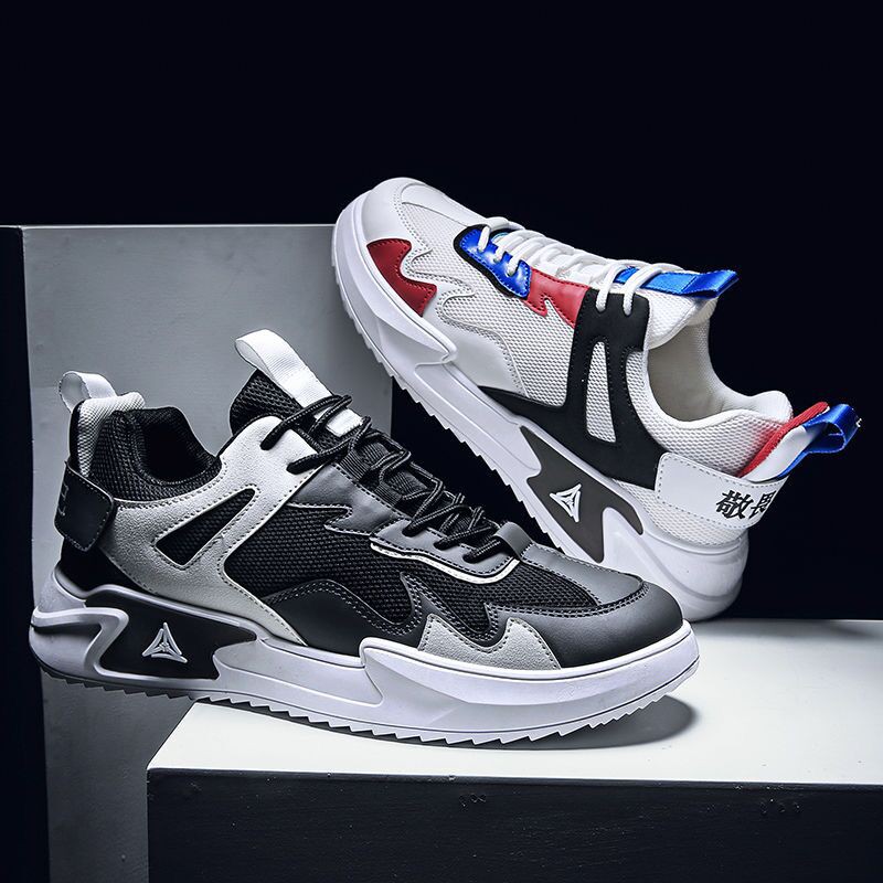 Sepatu Sneakers Pria Import Fashion Outdoor Man Sport Casual Sneakers Cowok  Tali Keren Bagus Trendy