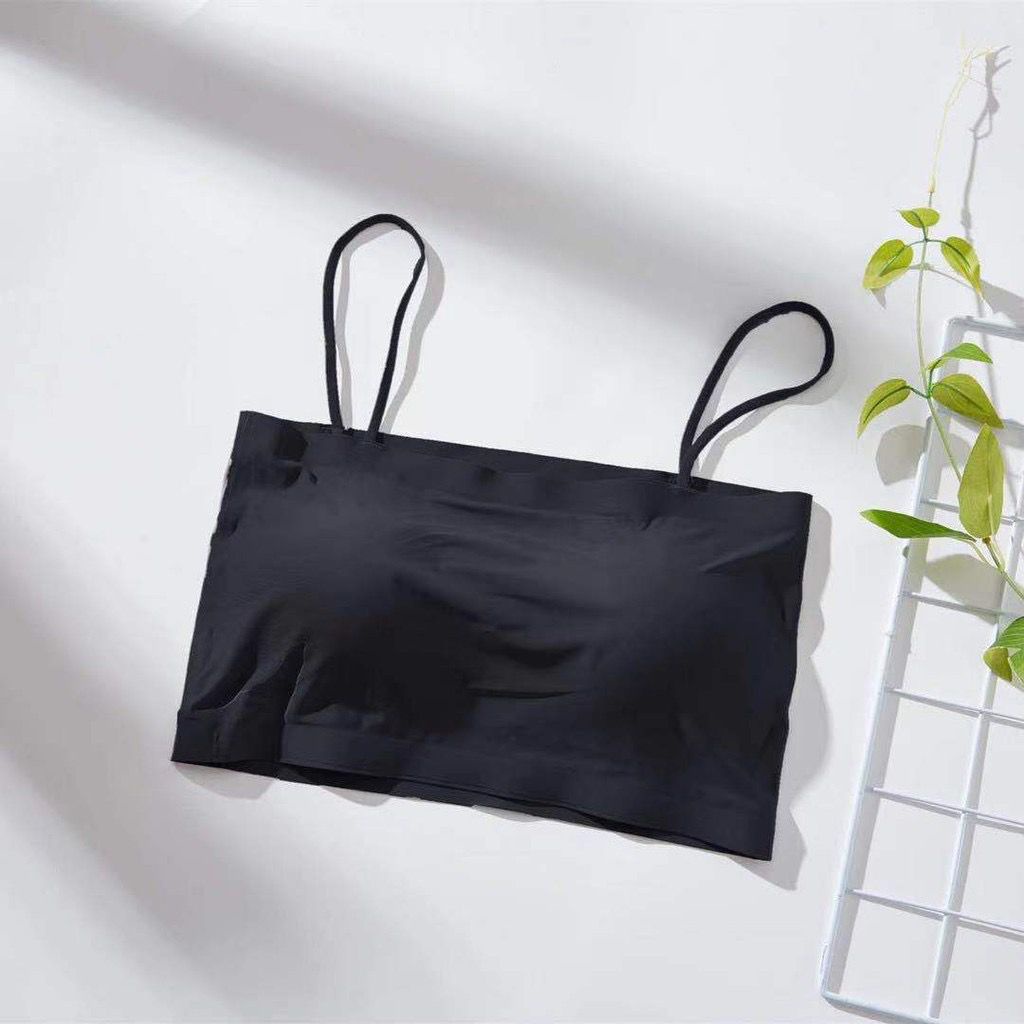 [ LINGERIE MASTER ] - (B-3) sport bra bh model seamless nyaman versi Korea Lingerie Import Nyaman High Quality-B-3 Hitam