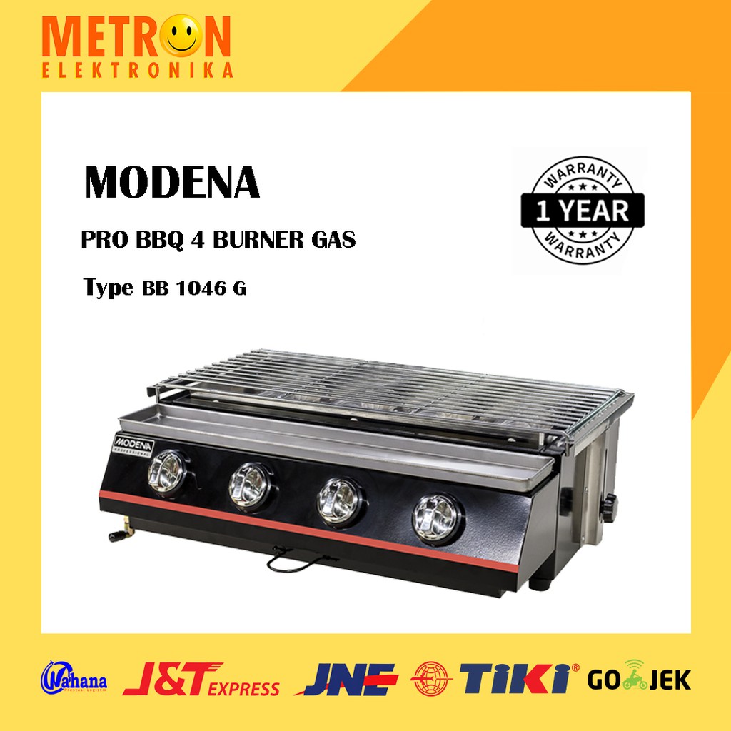 MODENA BB 1046 G / PRO BBQ 4 BURNER GAS / BB1046G