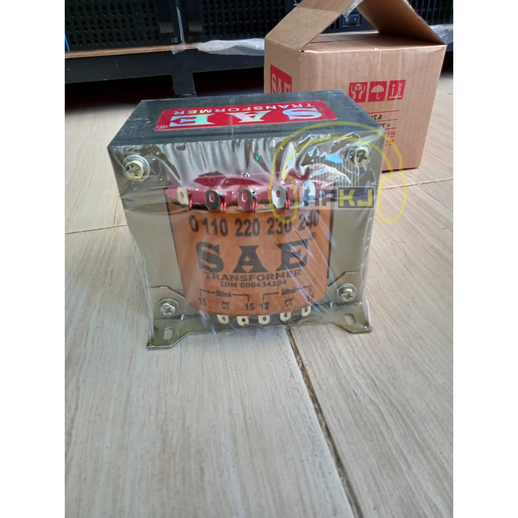 TRAFO TRANSFORMER SAE 15A CT 45V MURNI travo sae 15 amper ct 45 volt