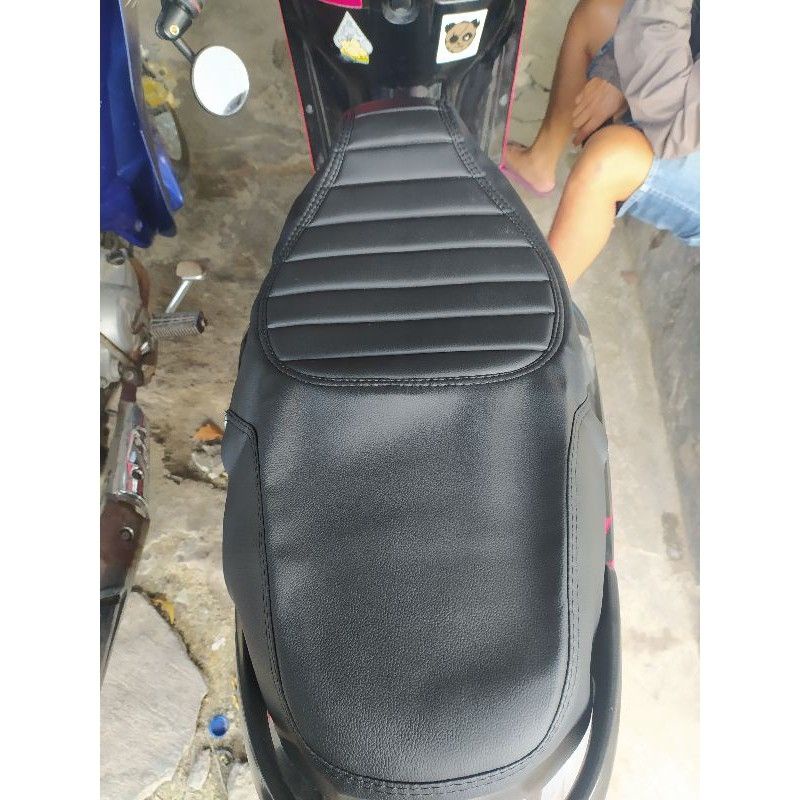Cover/kulit jok scoopy-Sarung jok motor scoopy caferacer