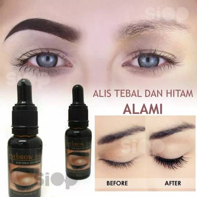 [ Premium ] EYEBROW OIL DIJAMIN 100% Original Penumbuh alis, bulu mata Castor Oil