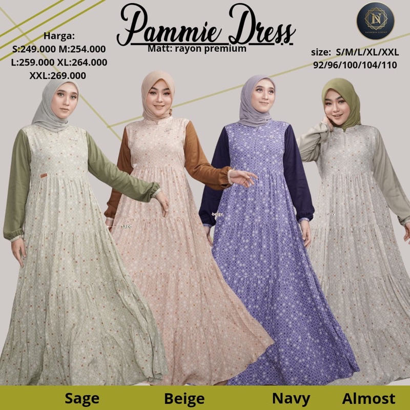 Pammie Dress by Nadheera Luxury dress dewasa murah
