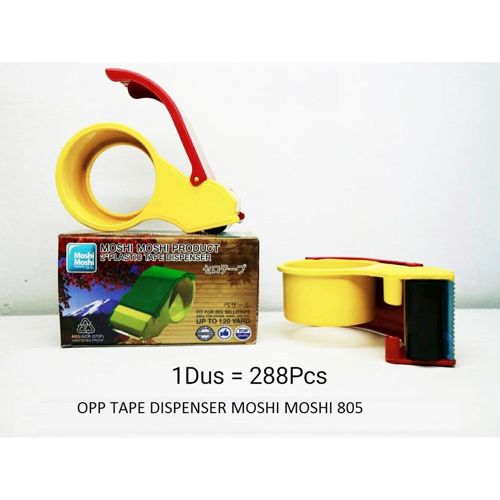 

Tape Dispenser Opp Plastik Moshi Moshi 805/Tape Cutter/Tempat Lakban