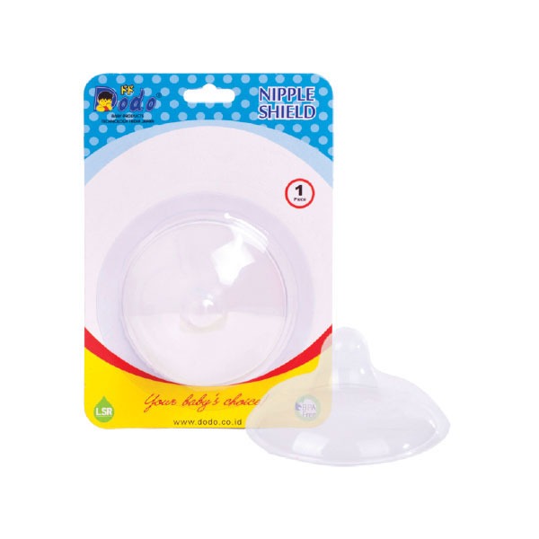 Dodo Nipple Shield Silikon Pelindung Puting Sambungan Payudara Ibu Menyusui