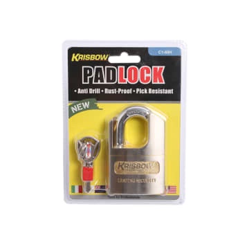 ACE Krisbow Gembok PADLOCK ZINC ALLOY Kuningan 60 Mm