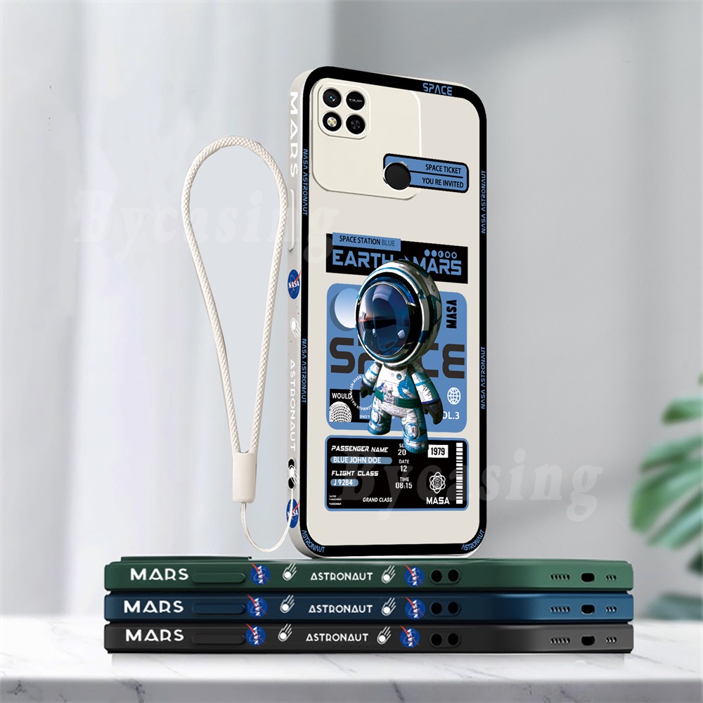 Casing Softcase Infinix Hot 30i Note 12 G96 Zero 5G 2023 Smart 7 Play Note 11 Infinix Hot 11 Play 10 Play 11S NFC Hot 9 Play 10S Hot 10T Smart 5 Smart 6 Sisi Motif Astronot