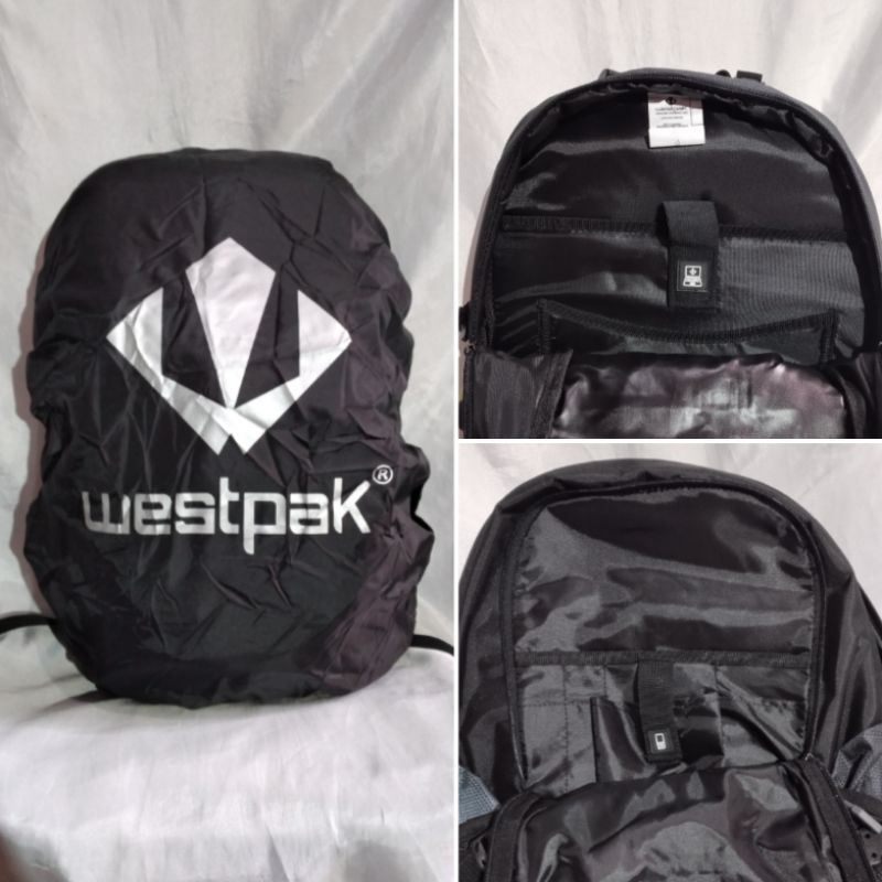 tas ransel laptop sporty outdoor- daypack - backpack - westpak 63WP716 original free raincover