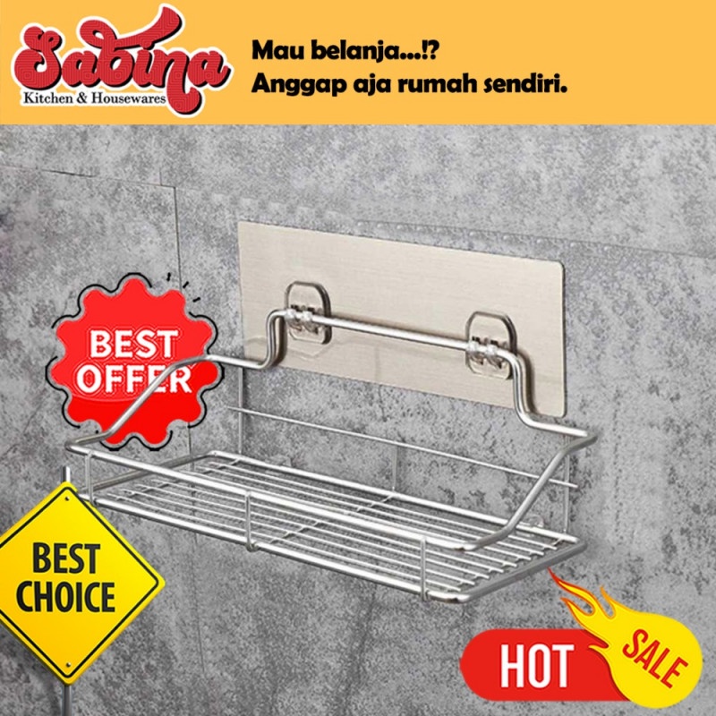 Rak Gantung Kamar Mandi Bathroom Organizer Rack 1 Tingkat