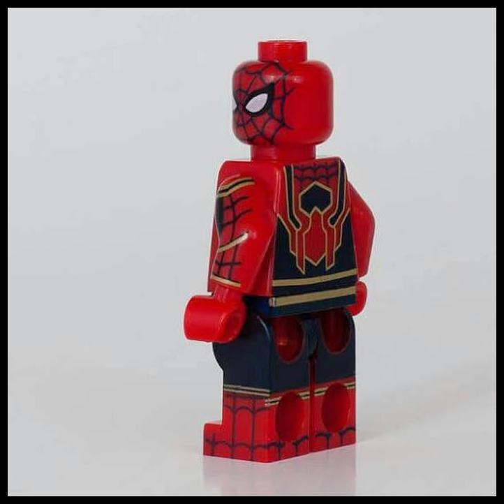 Trend Terlaris Marvel Avengers Spiderman Iron Spider Tom Homecoming Minifigure Lego Barang Terbatas