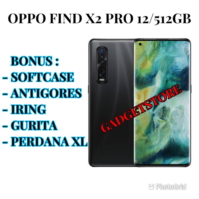 INSTANT OPPO FIND X2 PRO 12/512GB GARANSI RESMI