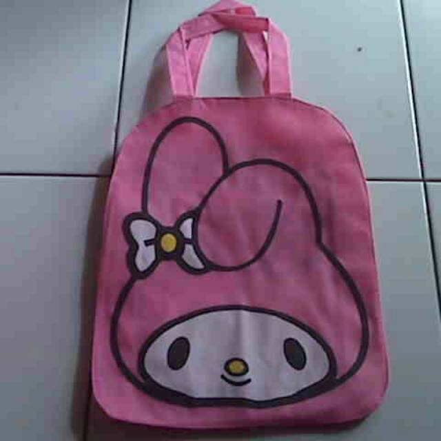 

TAS KARTUN JINJING KARAKTER MELODY | TAS SOUVENIR ULANG TAHUN ANAK | GOODIE BAG KADO ULTAH | T24