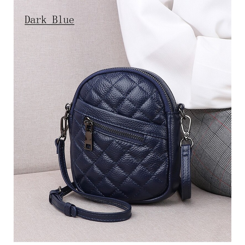 NEW ARRIVAL  ((COD)) !! Tas Selempang Mini Wanita Baru 2021 Tas Tangan DOmpet untuk Uang coin DOmpet untuk Tas selempang kulit wanitaTas Selempang BUAT HP dan UANG Kartu Dompet Clutch Tas Bahan Kulit Jeruk Tebal IMPORT