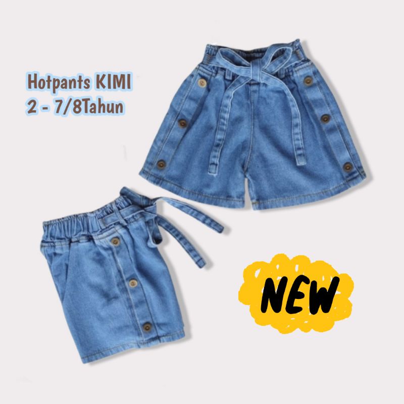 Hot Pants Hotpants Celana Pendek Jeans Anak 2 3 4 5 6 7 Tahun