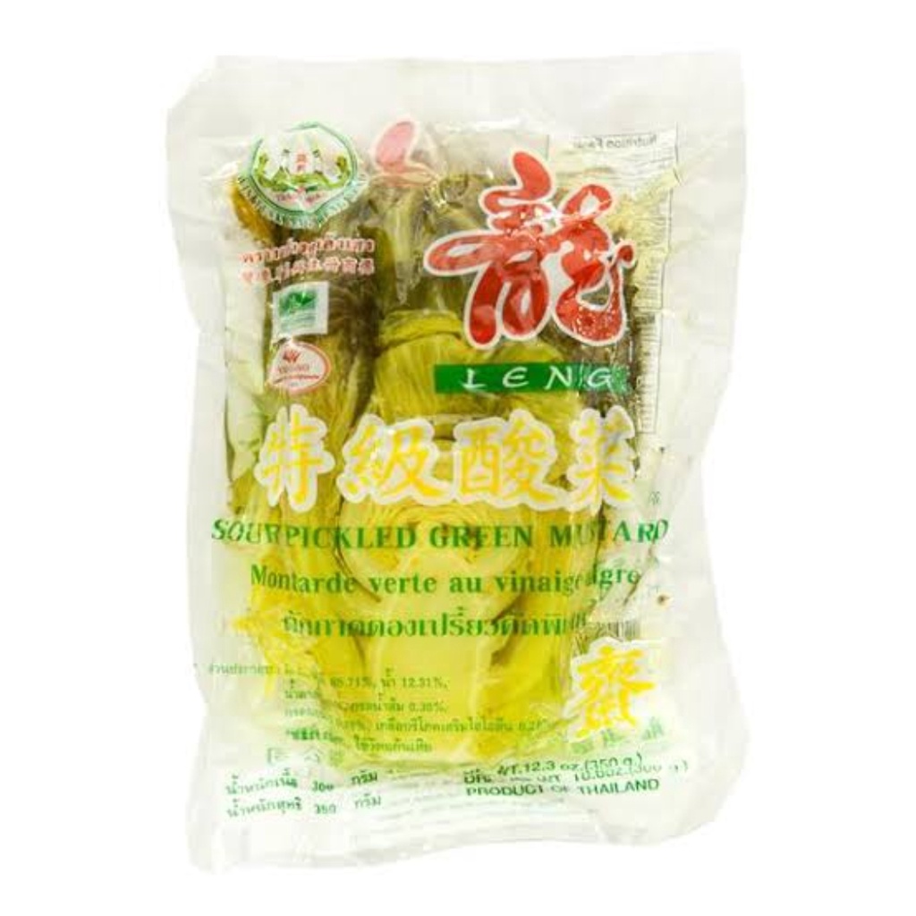 

Leng Heng Pickled Green Mustard 350gr/ Sayur Asin/ Kiam Chai/ Import