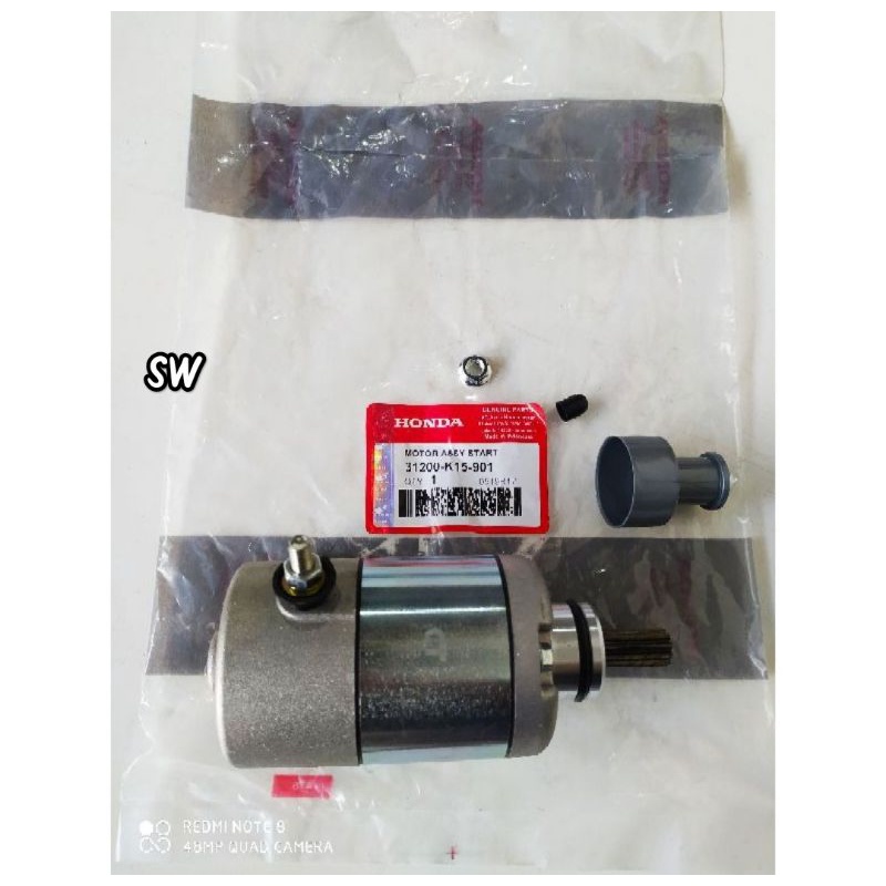 DINAMO STARTER ASSY HONDA CB 150 R OLD/CBR 150 OLD/KODE PARTS K15 ORI